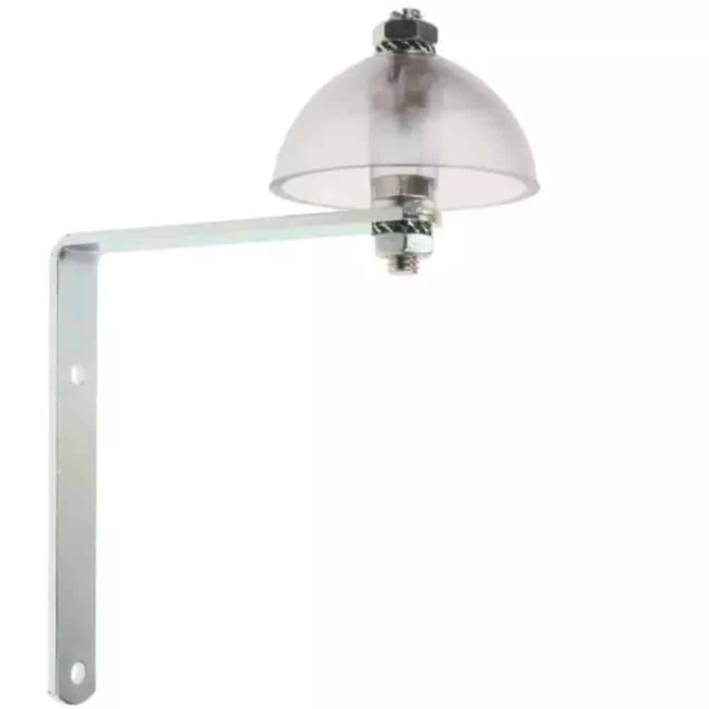 illustratie van een bliksemafleider